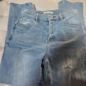 PacSun Blue Relaxed Jeans with Casual Fading